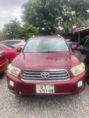 Toyota Highlander Sport 4x4 2009 Red