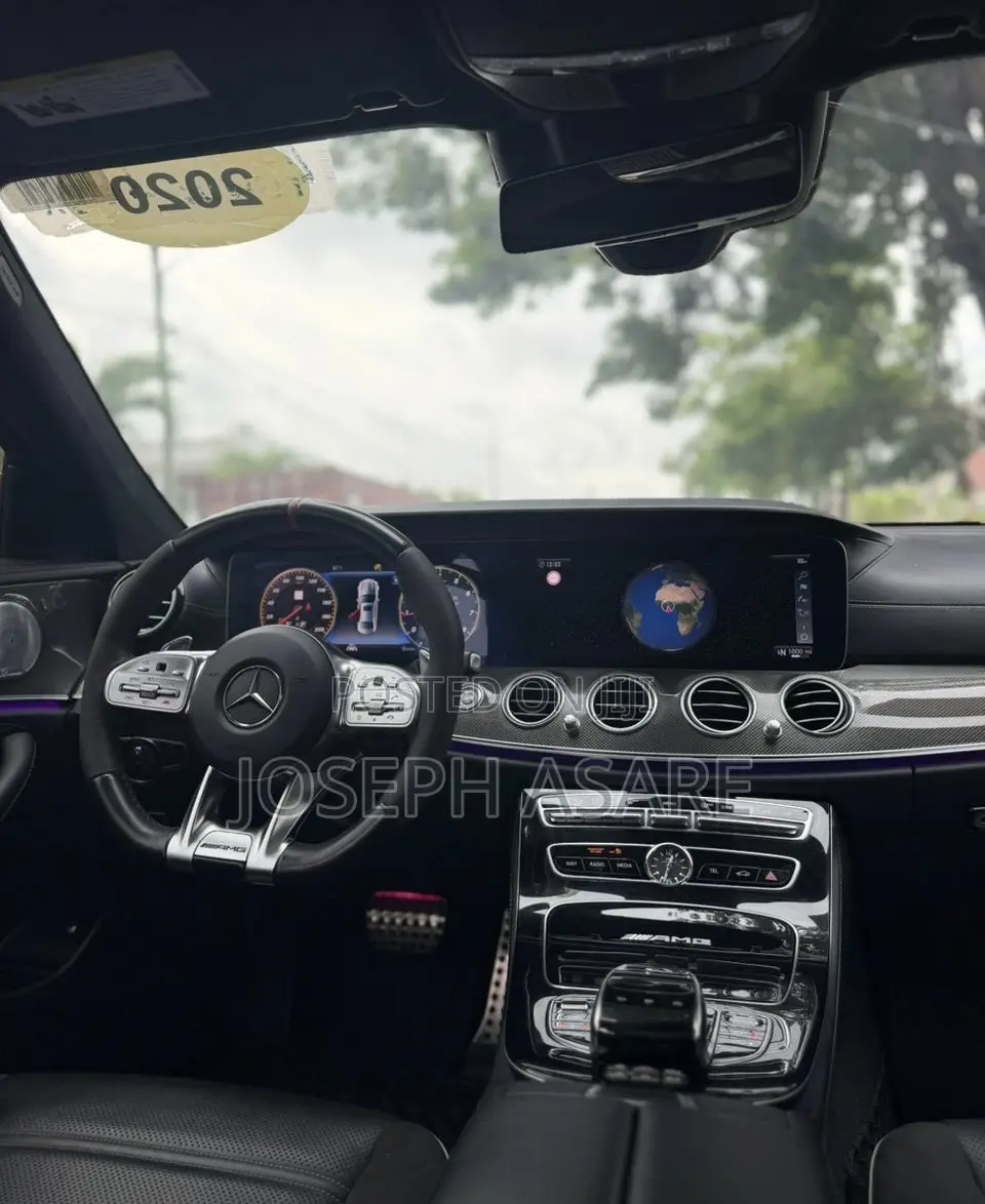 Mercedes-Benz E63 2020 Red