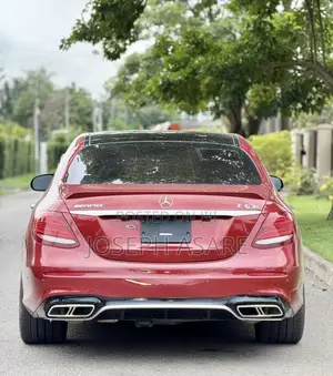 Mercedes-Benz E63 2020 Red