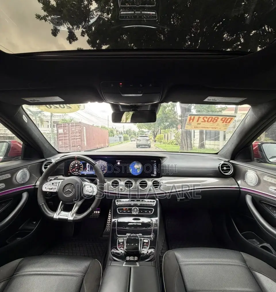 Mercedes-Benz E63 2020 Red