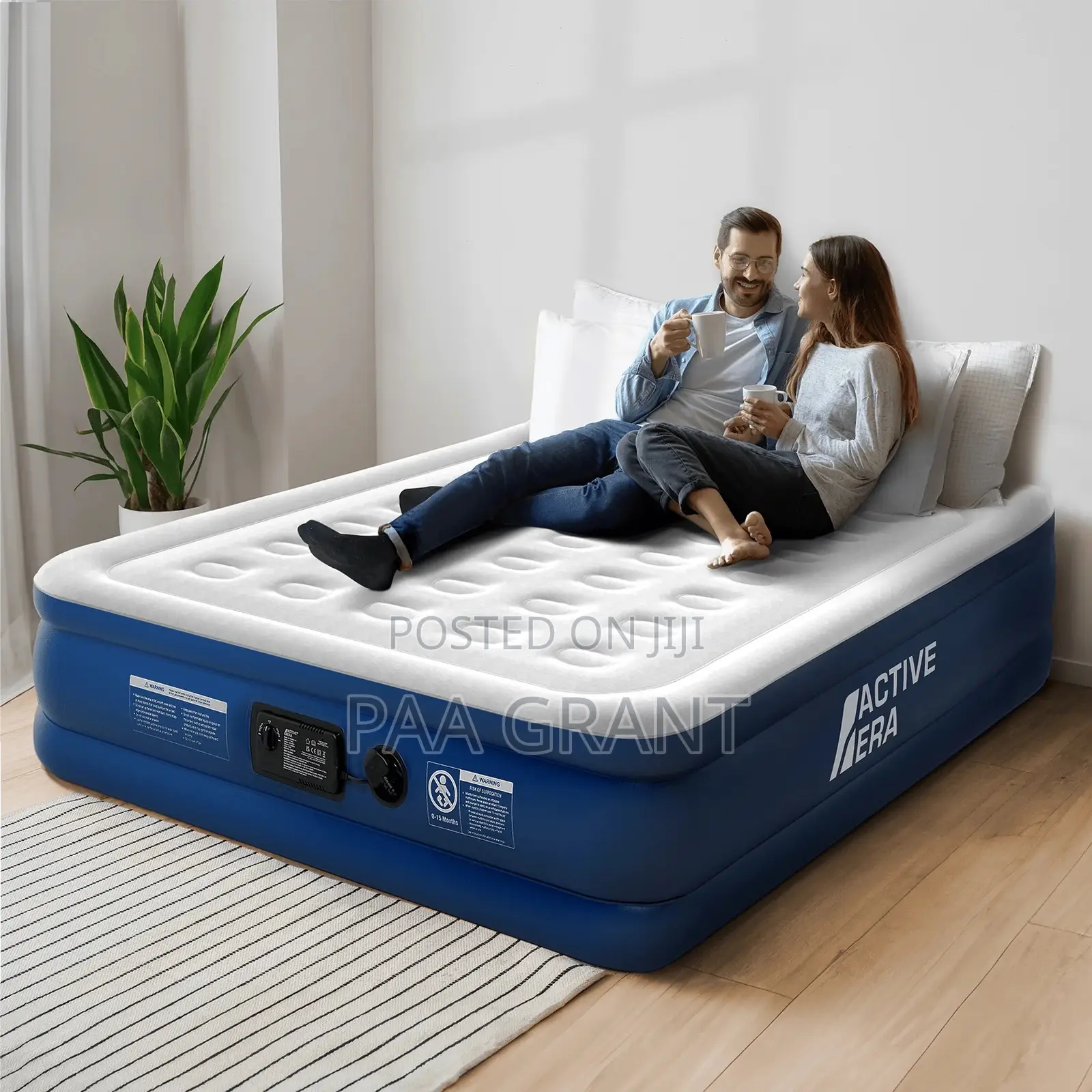 Original Premium Automatic Double Size Air Mattress