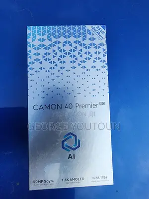 New Tecno Camon 40 Premier 256 GB Black