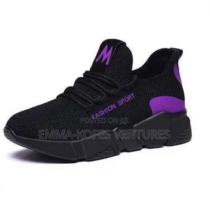 Women's Fashion Sneakers - Black