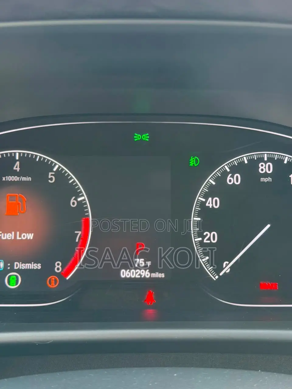 Honda Accord EX-L 2018 Blue
