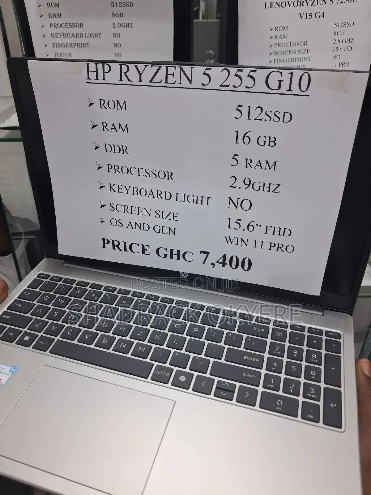 New Laptop HP 255 16GB AMD Ryzen 5 SSD 512GB