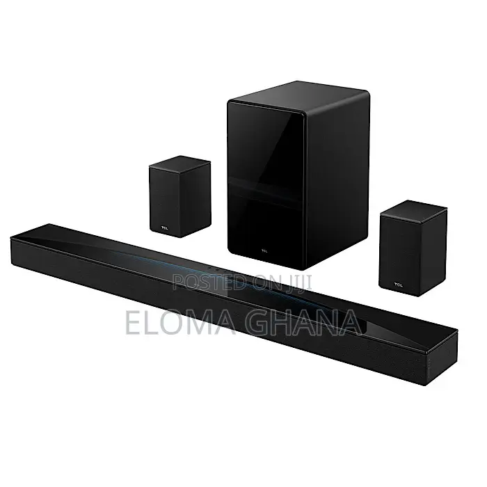 860 Watts TCL Q85h 7.1.4 Surround Sound Bar With Wireless Subwoofer