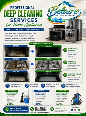 Appliances Deep Cleaning