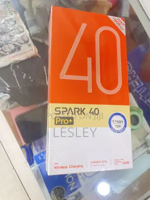 New Tecno Spark 40 Pro+ 256 GB Black