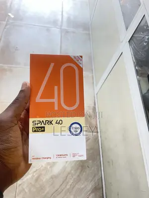 New Tecno Spark 40 Pro+ 256 GB Black