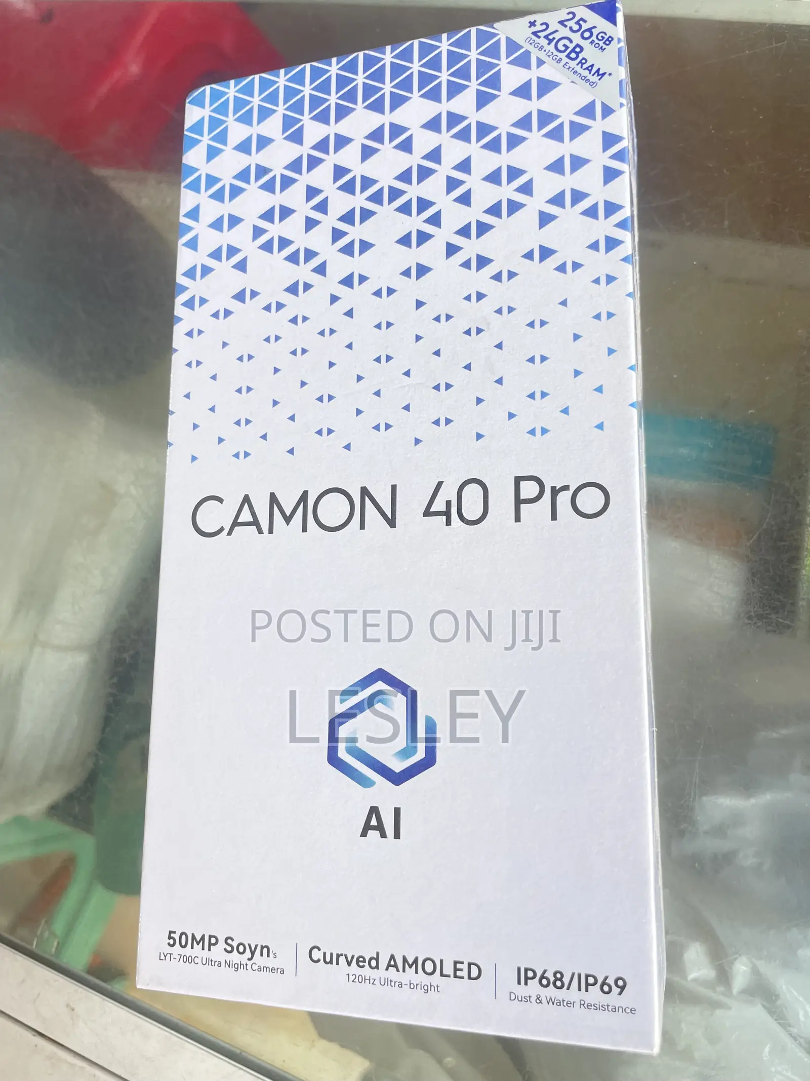 New Tecno Camon 40 Pro 5G 256 GB Black