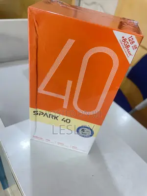 New Tecno Spark 40 256 GB Black