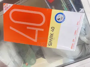New Tecno Spark 40 256 GB Black