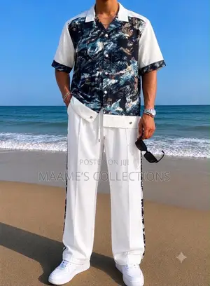 Luxury Men 2 - Pieces Top and Down Set