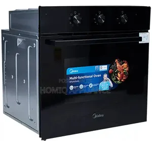 Midea 60cm 65m80m1-004bk Electric Oven Built-in Black