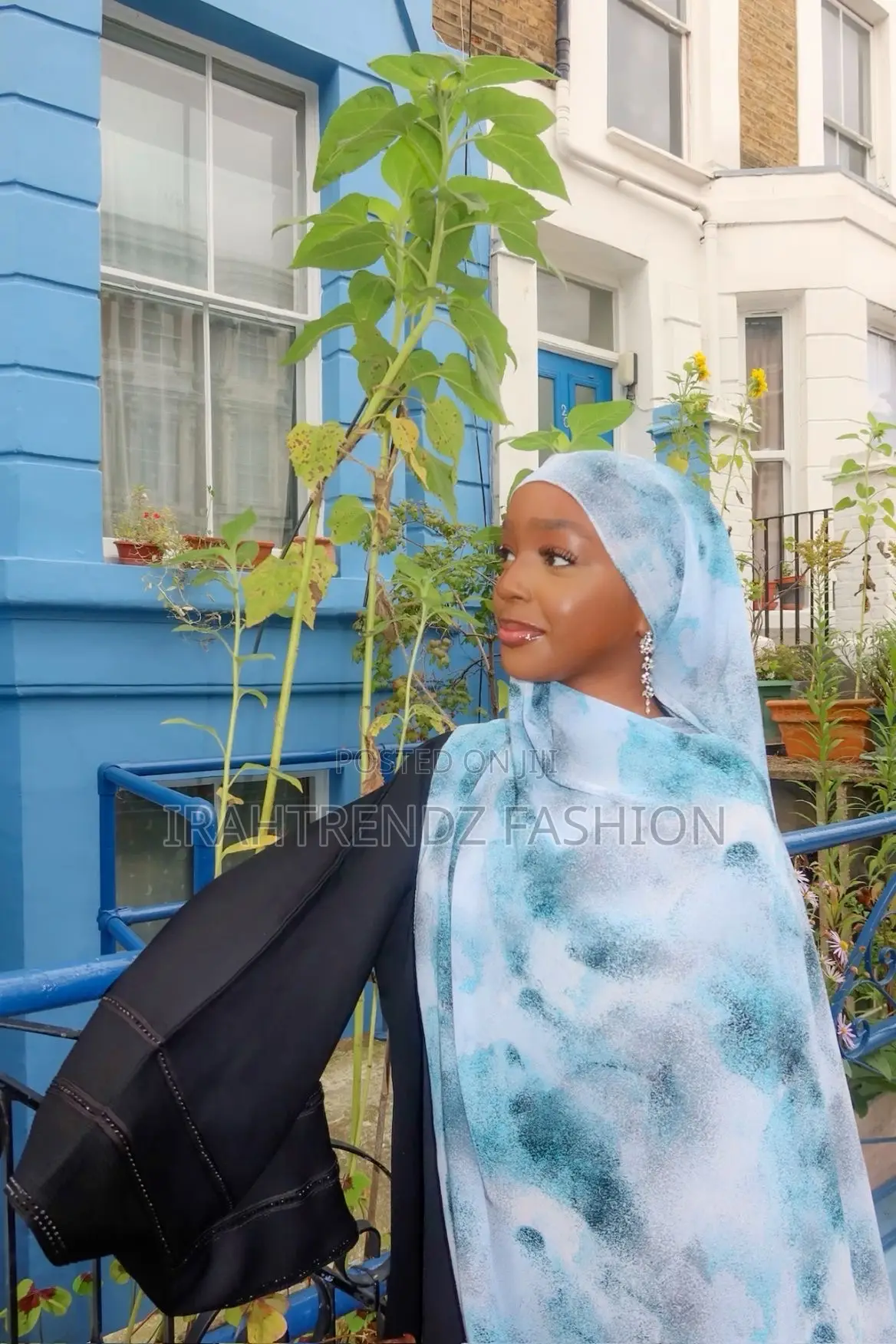 Plain/Adire Chiffon Veils/Scarfs/Hijabs