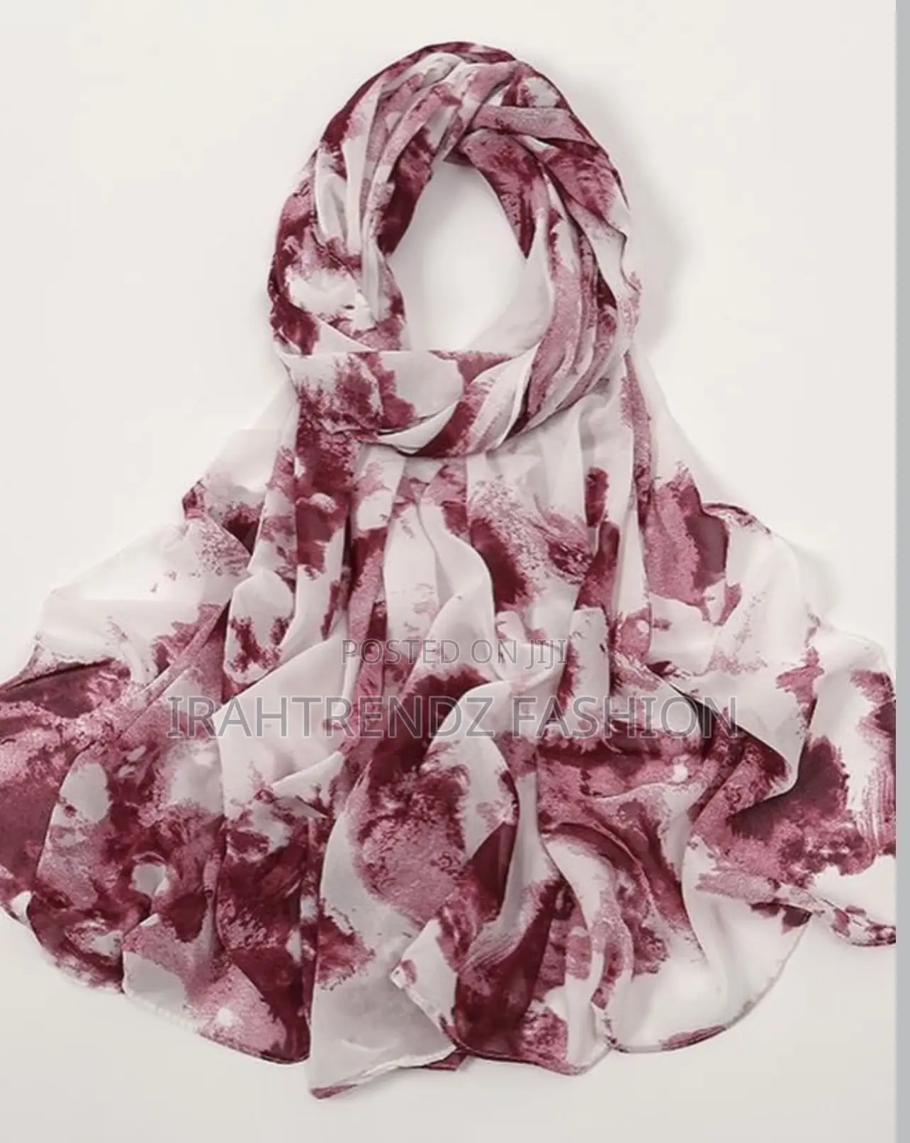Plain/Adire Chiffon Veils/Scarfs/Hijabs