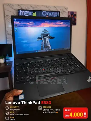 Laptop Lenovo ThinkPad E580 16GB Intel Core i5 HDD+SSD 512GB