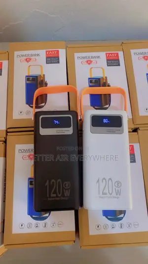 Power Bank 50000mah Super Fast Charge With 7 Ports