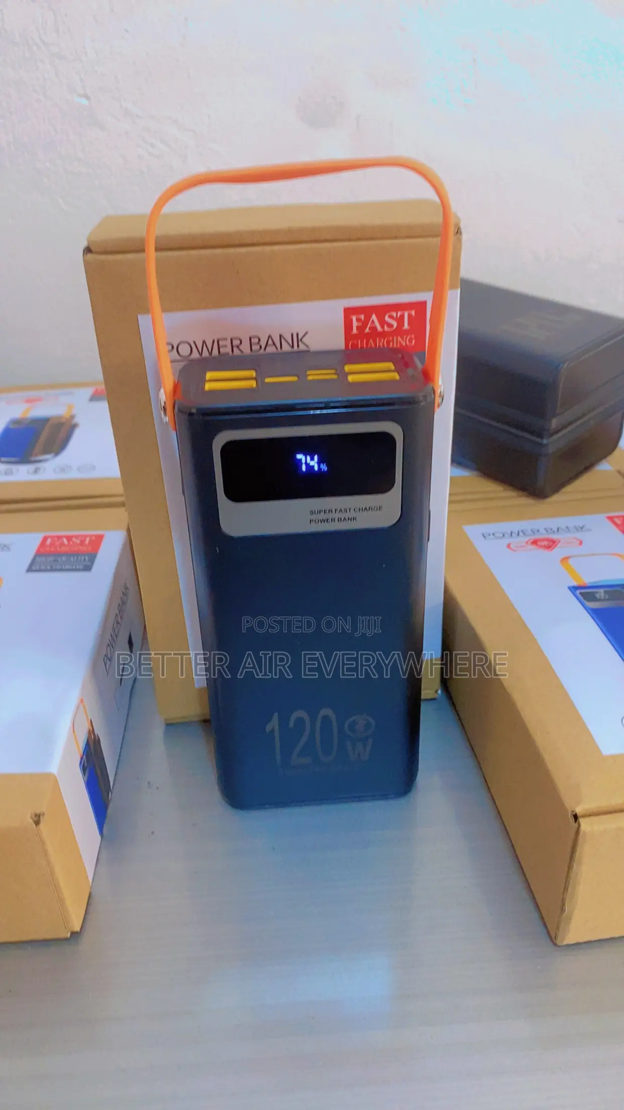 Power Bank 50000mah Super Fast Charge With 7 Ports