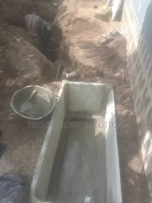 Toilet and Bath , Soak Away,Biodigester and Plumbing