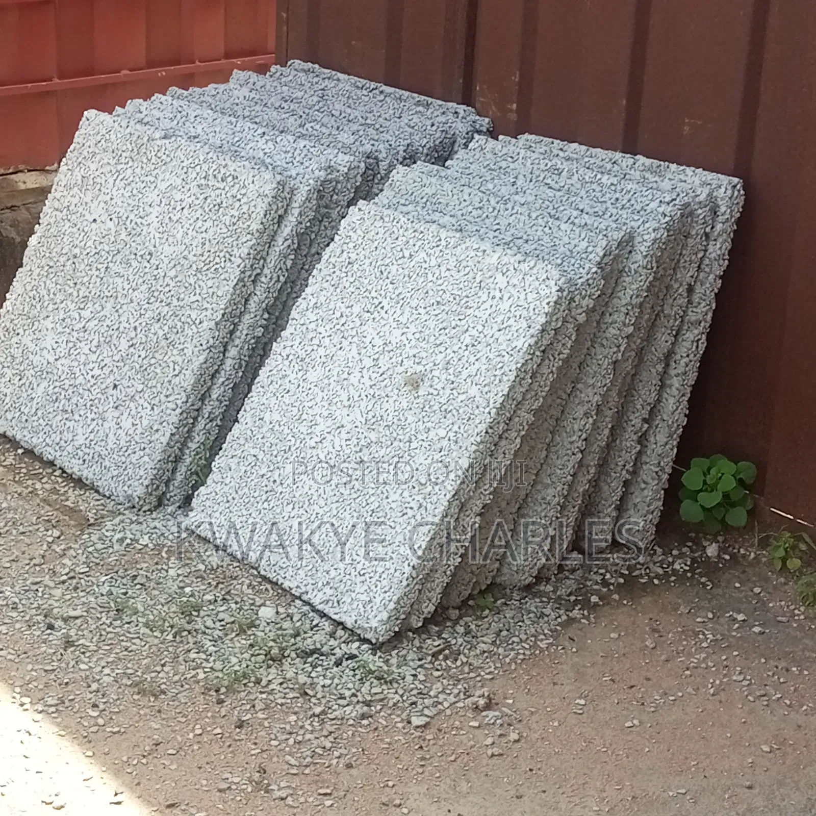 Bio - Digester Concrete Slabs