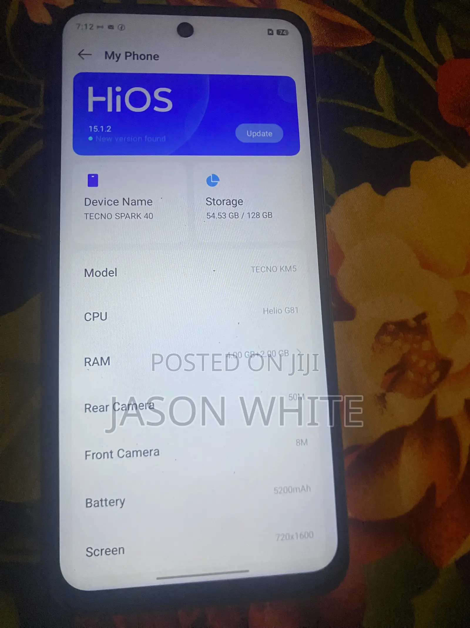 Tecno Spark 40 Pro+ 128 GB Silver