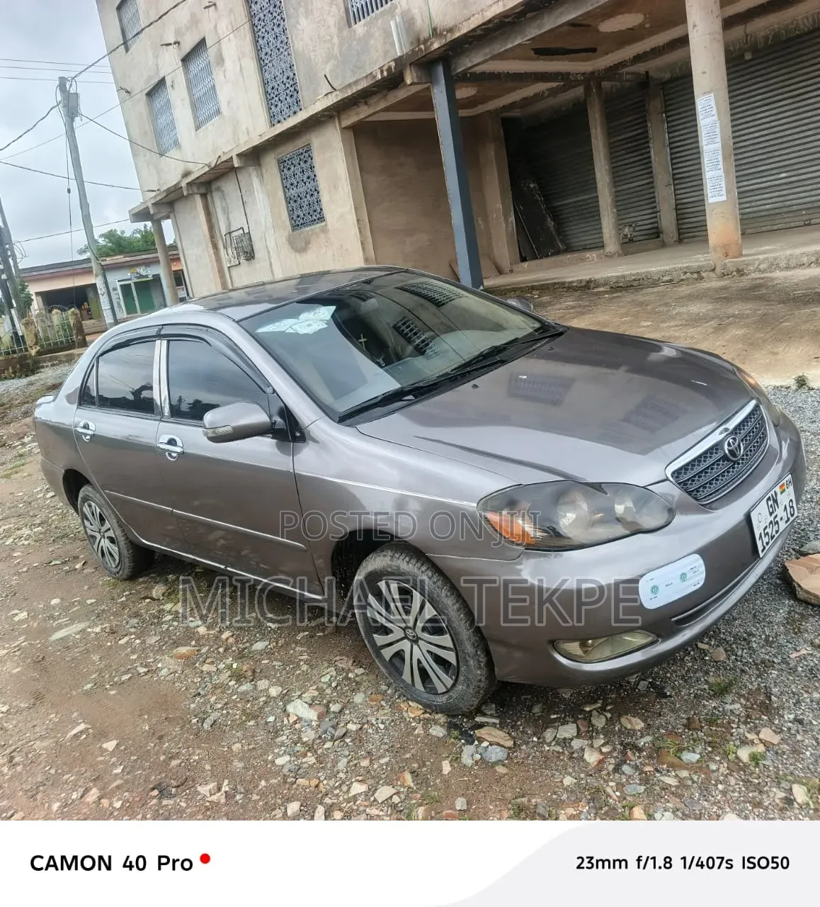 Toyota Corolla 2006 Gray