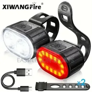 Bicycle Light Led Front Back Night Flash Mount Led Rechargeable
