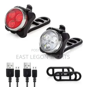 Bicycle Light Led Front Back Night Flash Mount Led Rechargeable