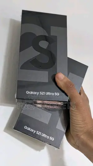 New Samsung Galaxy S21 Ultra 5G 256 GB Black