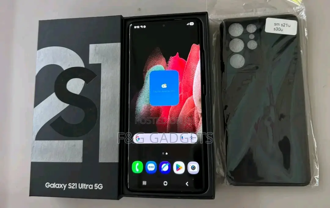 New Samsung Galaxy S21 Ultra 5G 256 GB Black
