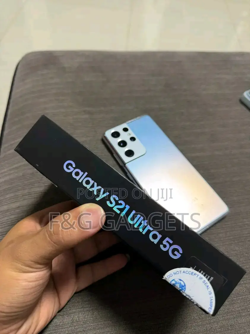 New Samsung Galaxy S21 Ultra 5G 256 GB Black