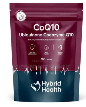 Co Q10 Ubiquinone Coenzyme 400mg, 180 Capsules
