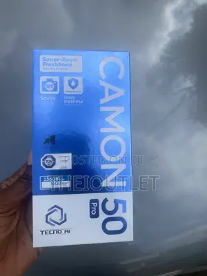 New Tecno Camon 50 Pro 256 GB Gray