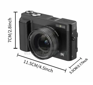Digital Camera 48MP Ultra HD Resolution16x, Autofocus Vlog DC101