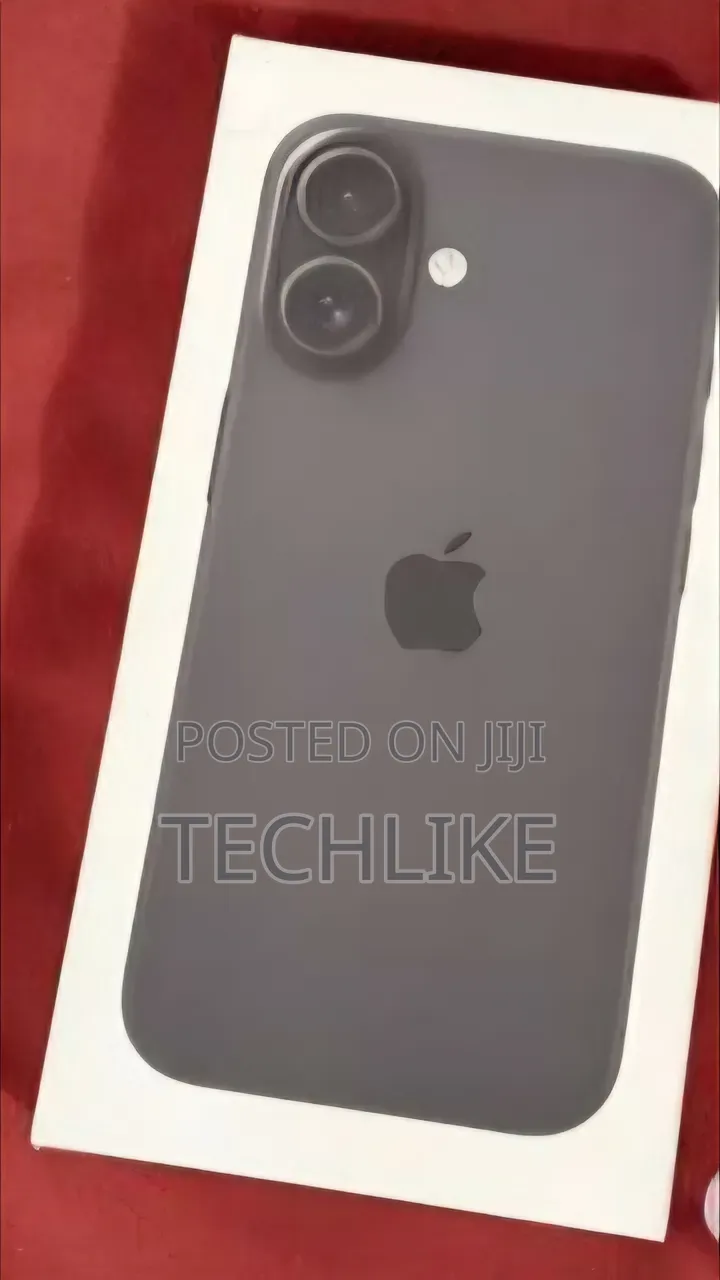 New Apple iPhone 16 128 GB Black