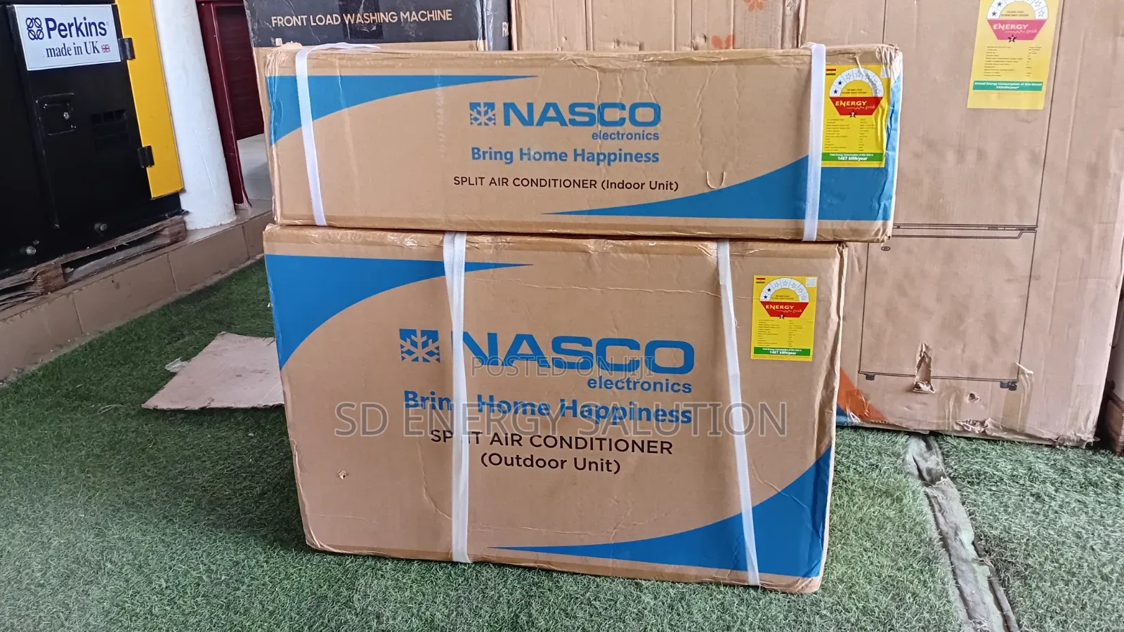 Brand New Nasco 1.5hp Air Conditioner – Durable Affordable 1.5hp Ac
