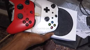 Xbox Series S With Two Controllers