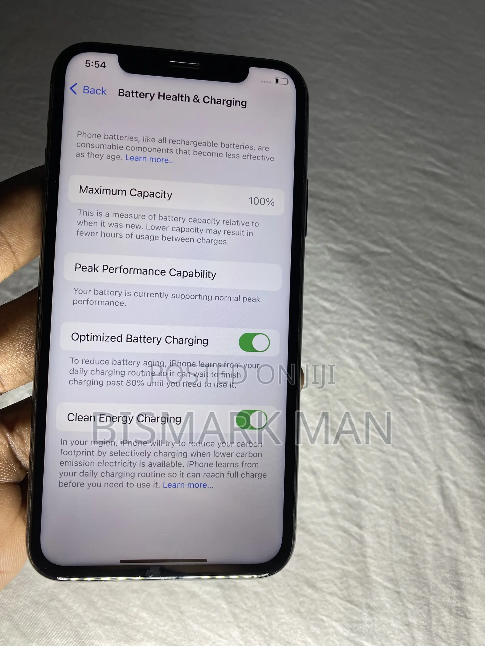 New Apple iPhone X 64 GB Gray