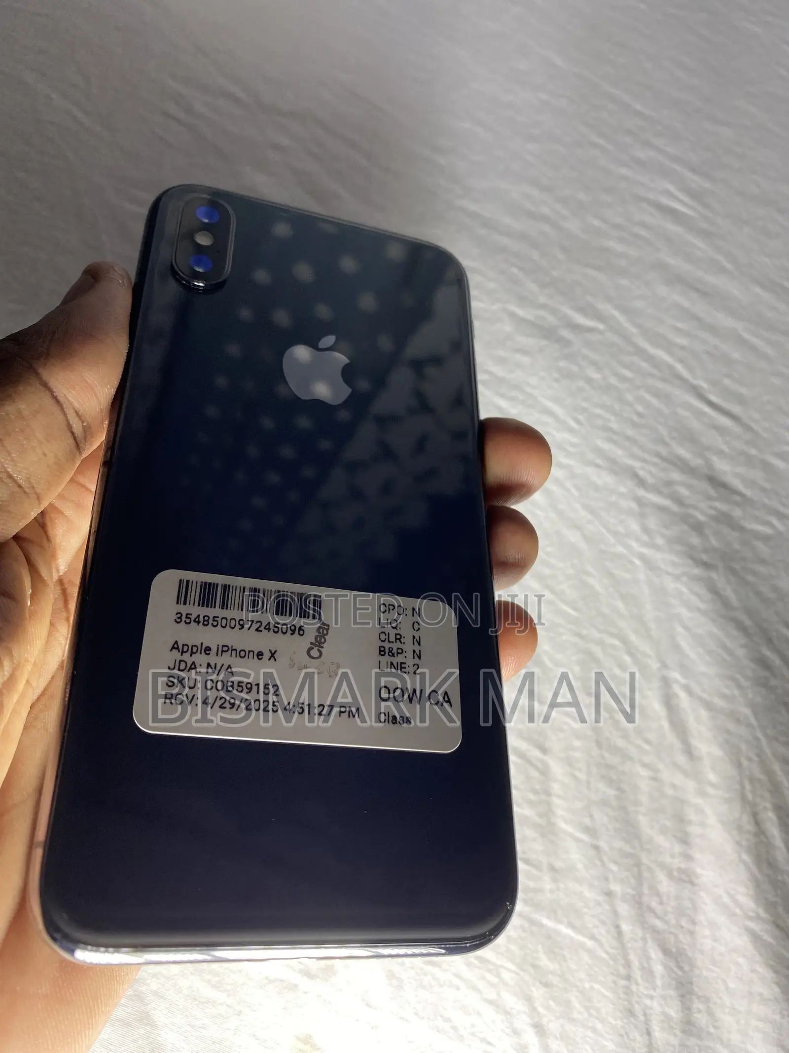New Apple iPhone X 64 GB Gray