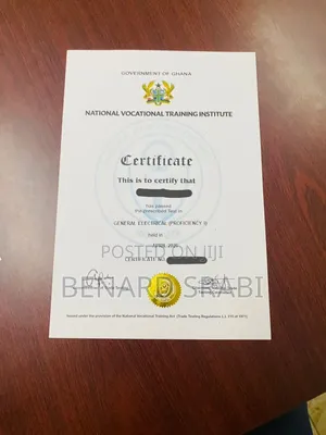 Nvti Certificate
