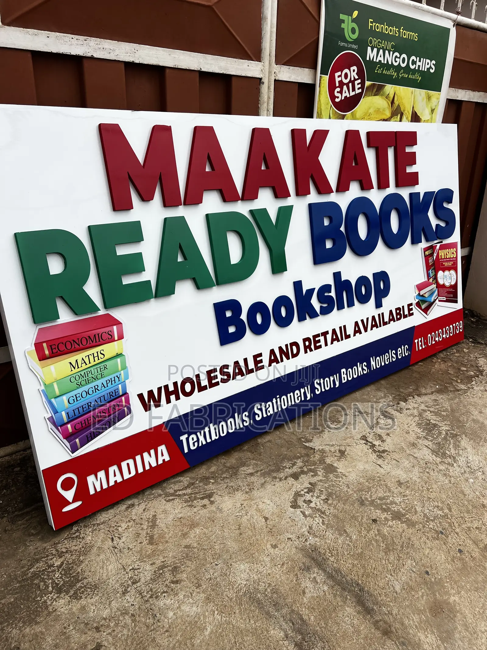 Maa Kate Bookshop Signage