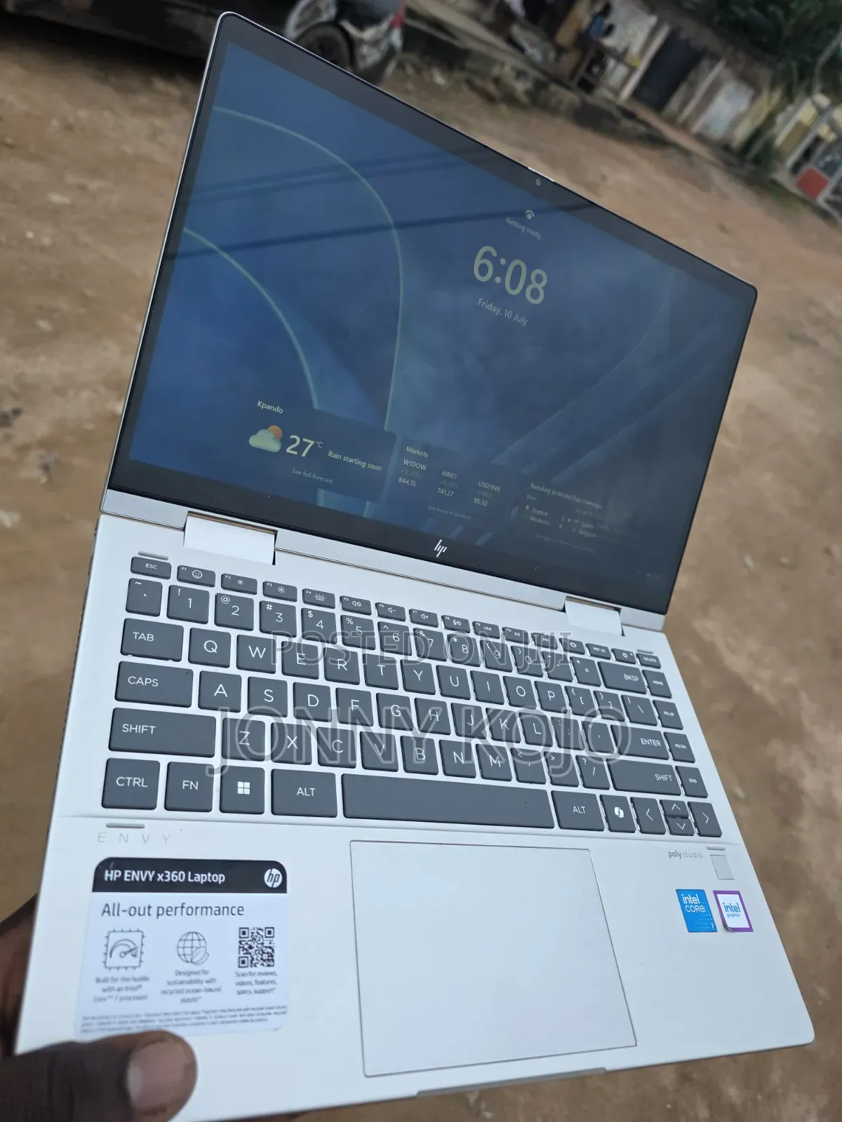 Laptop HP Envy x360 16GB Intel Core 7 SSD 512GB