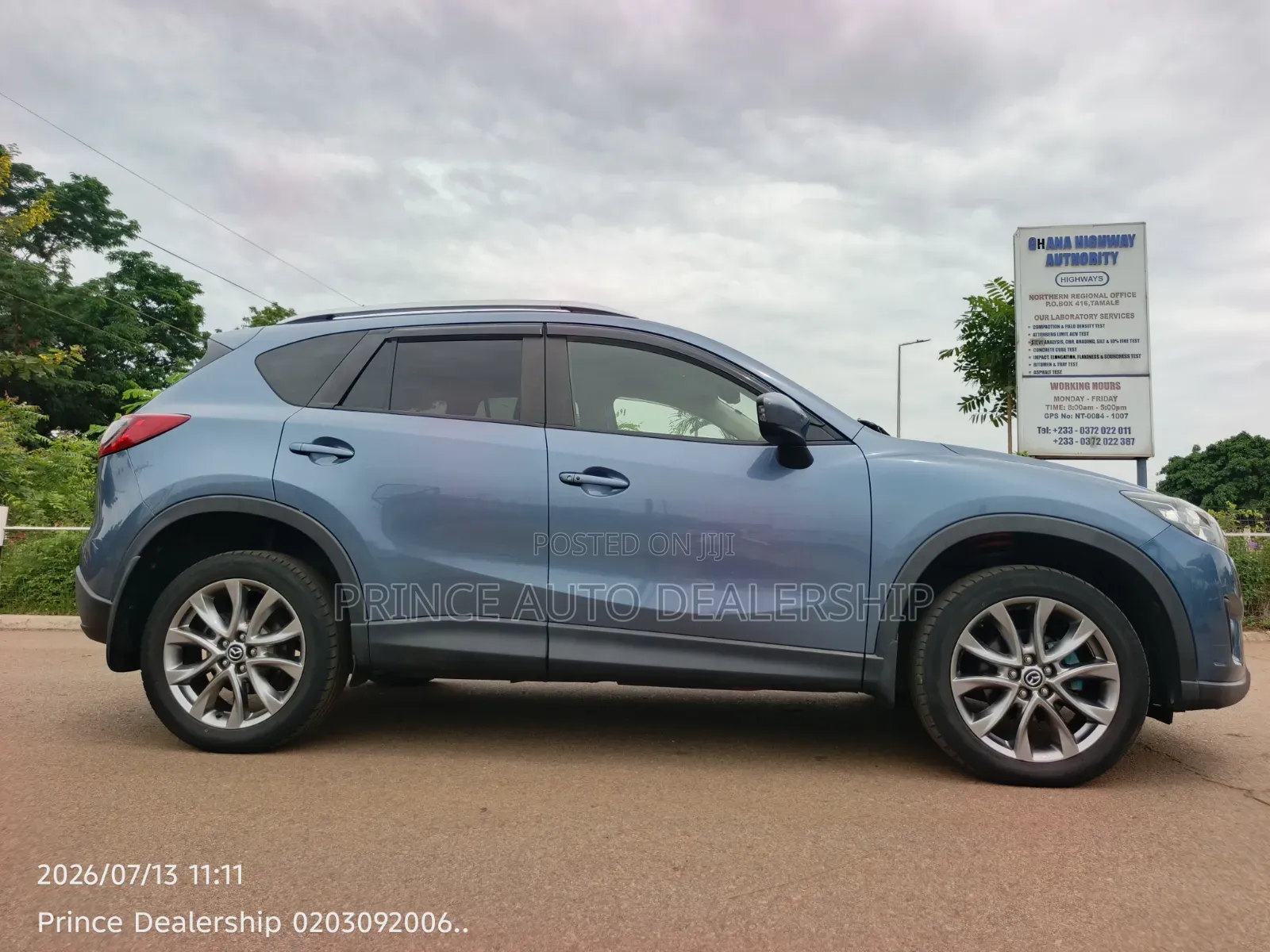 Mazda CX-5 2014 Blue