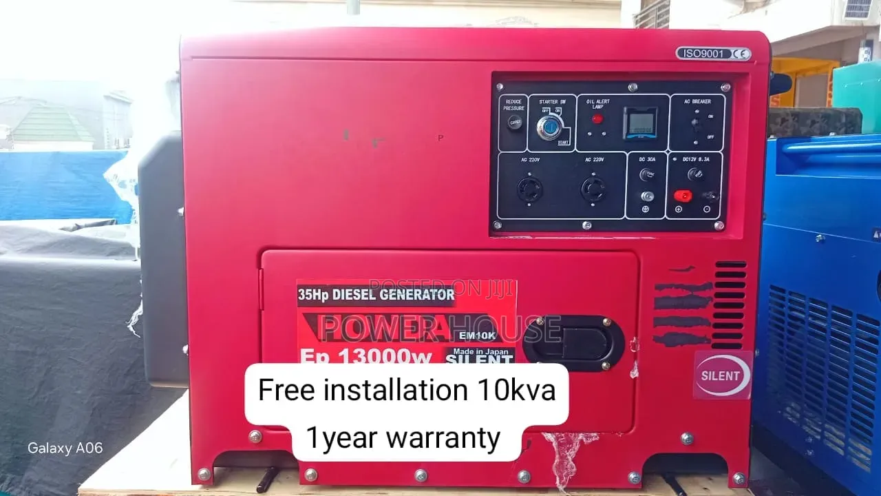 Fuel Efficient Honda 10kva Diesel Generator 10kva