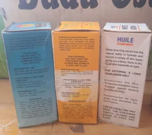 Nano Half Cast /White Now/Body Repair Treatment Serums (35gh for Each)