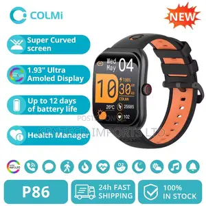 Colmi P86 1.93" Amoled Smartwatch Ip68 Waterproof Smart Watch