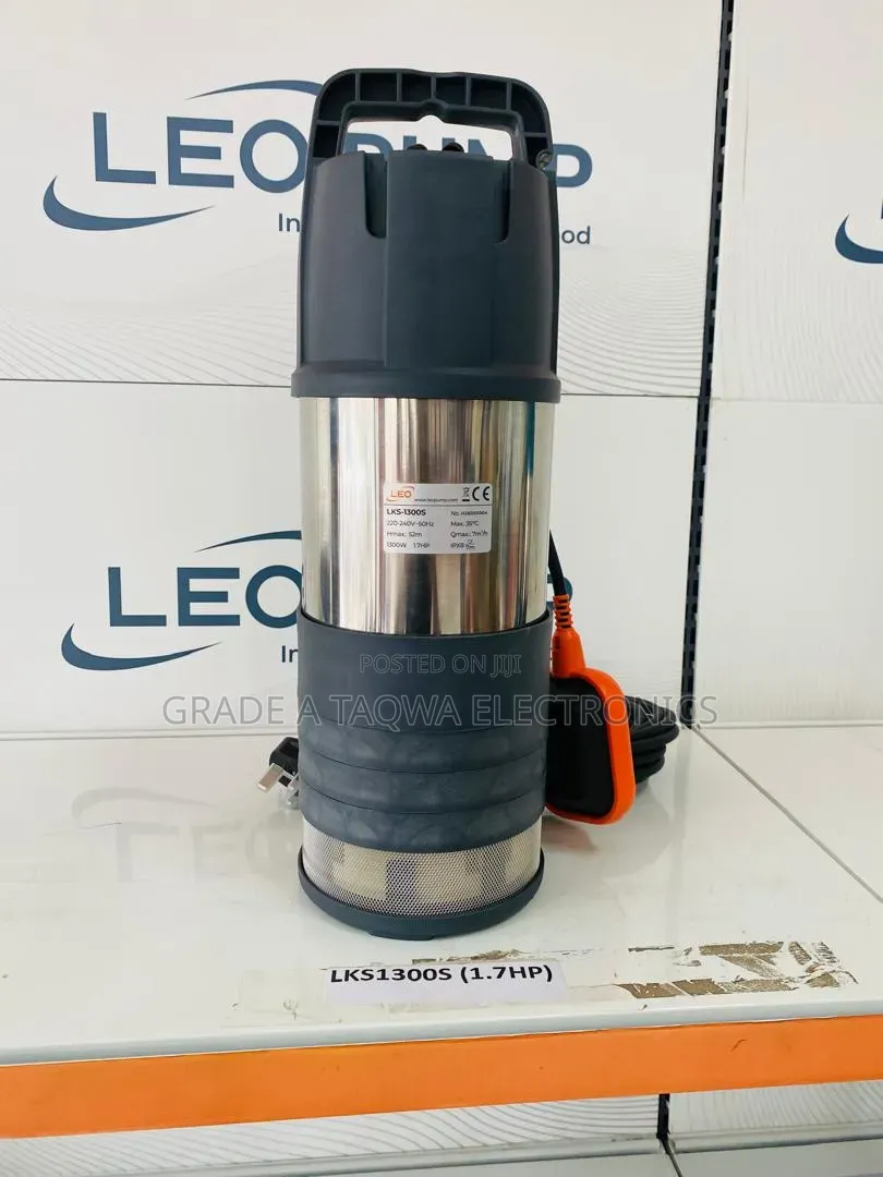 Hardly to Rust Leo 1.7 Horsepower Submersible Water Pump