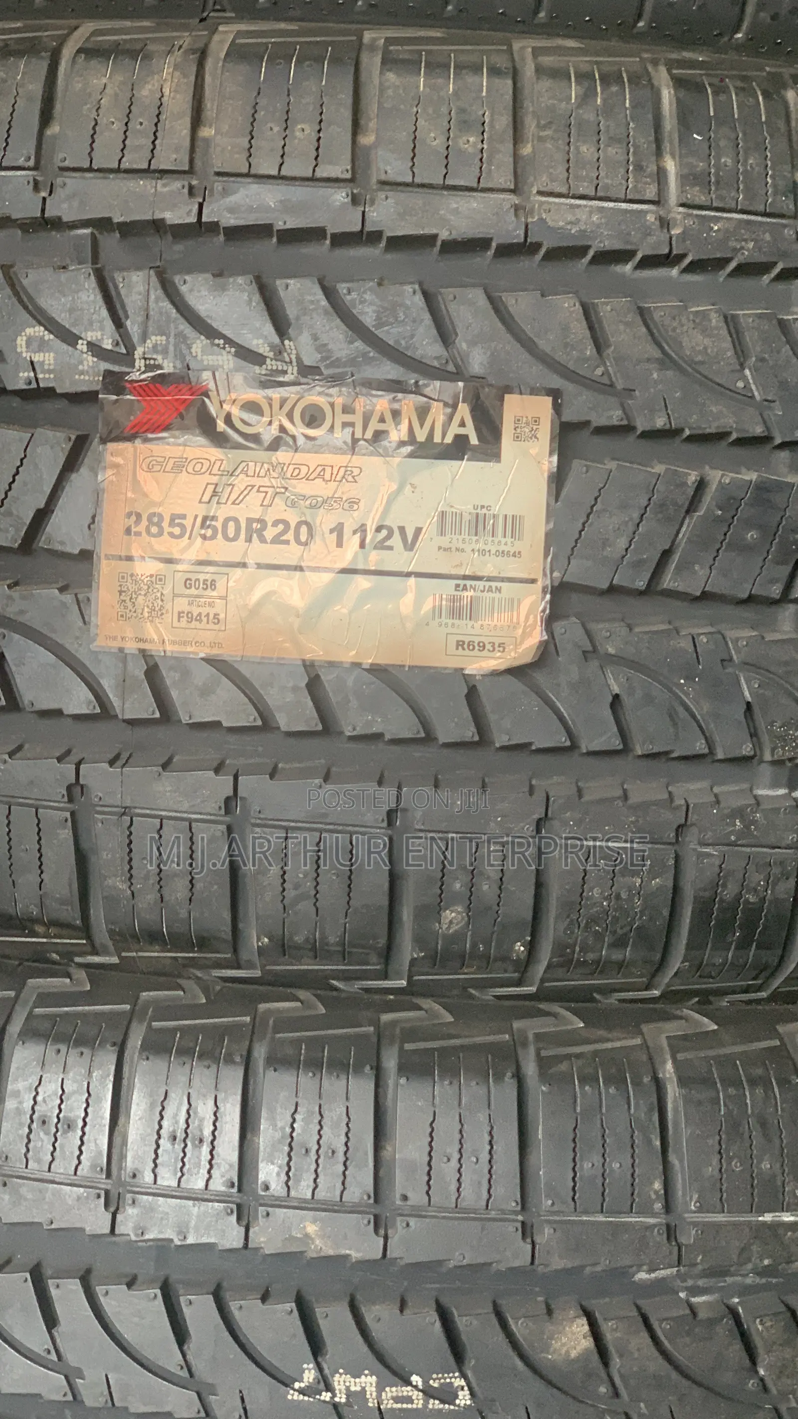 M.J.Arthur Ent Tires