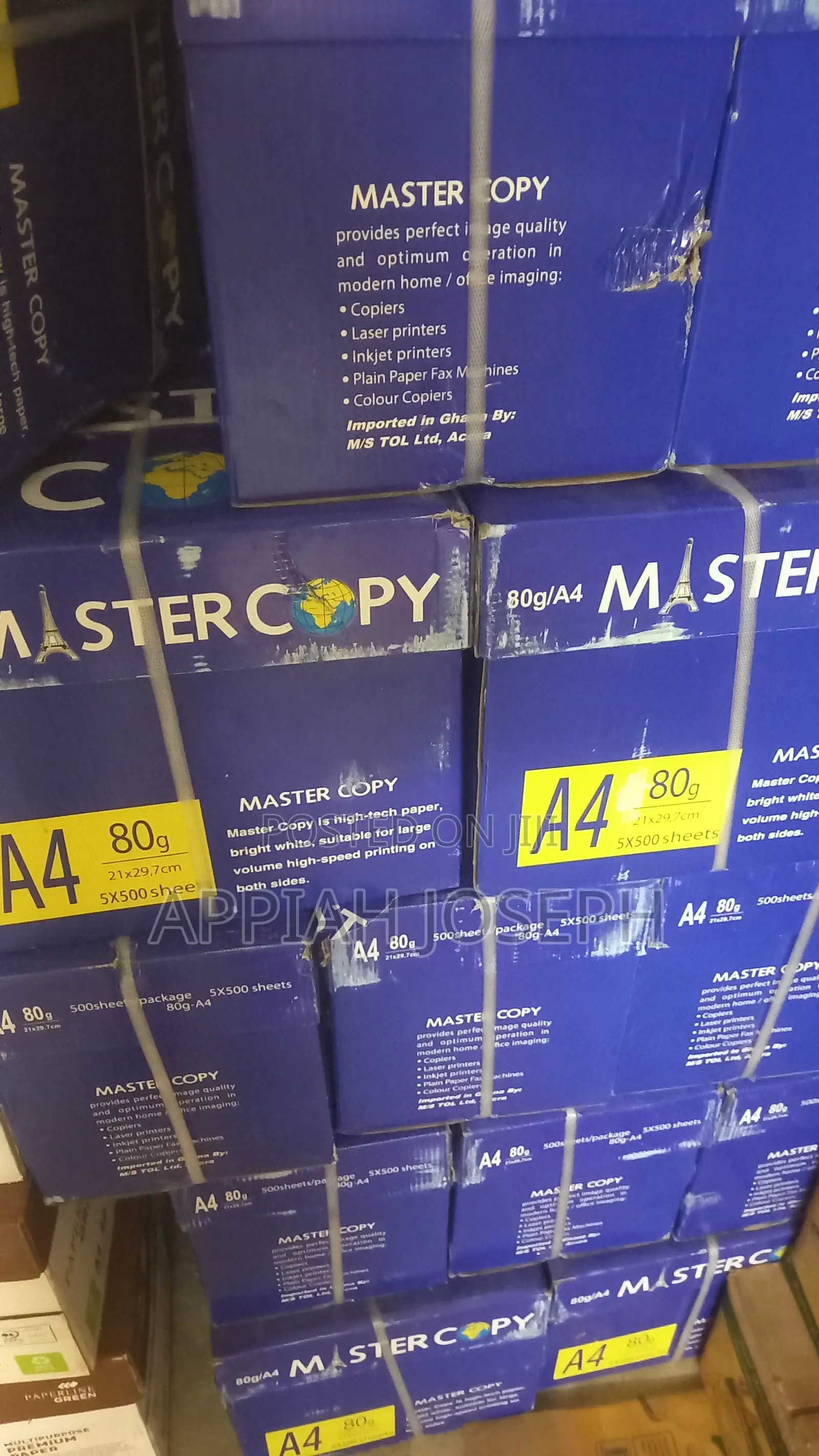 Master Copy 80gsm- 21×29.7cm